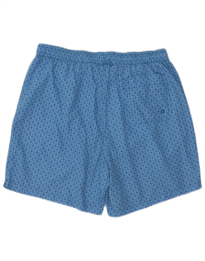 Marks & Spencer Badeshorts til mænd Medium Blue Floral Polyester