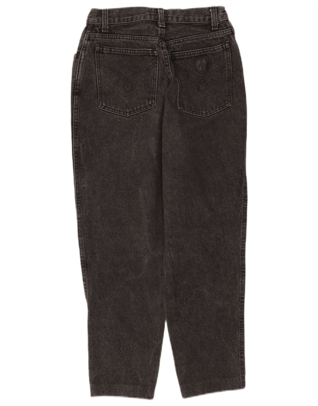 Moschino Womens Cropped Jeans W28 L25 Sort bomuld