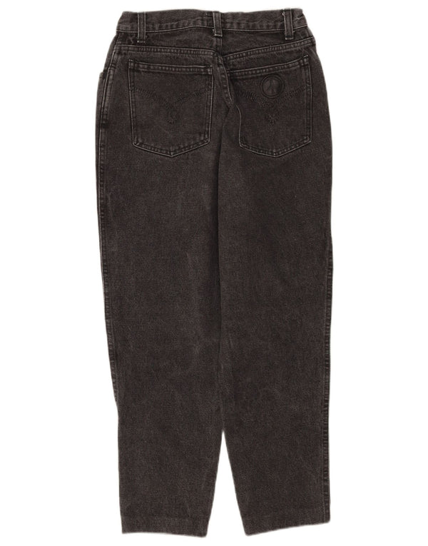 Moschino Womens Cropped Jeans W28 L25 Sort bomuld