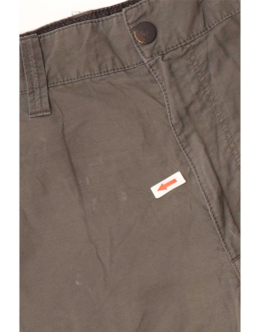 Marks & Spencer Herre Cargo Shorts W34 Large Khaki Bomuld