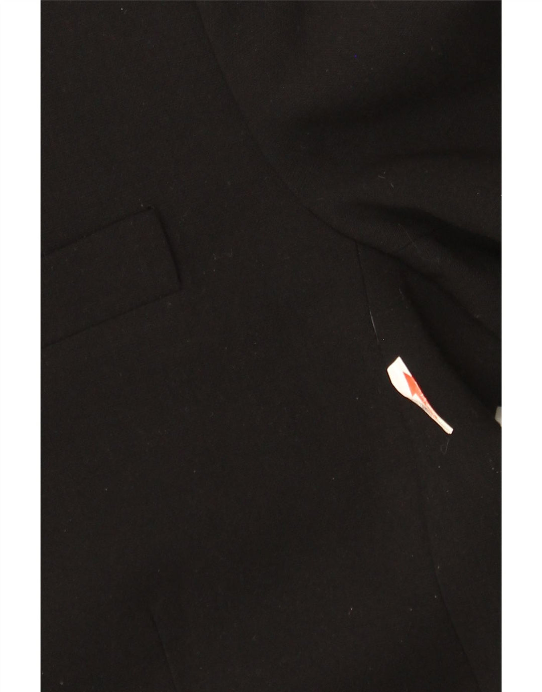 Zara Dame 1 Knap Blazer Jakke UK 16 Stor Sort Polyester
