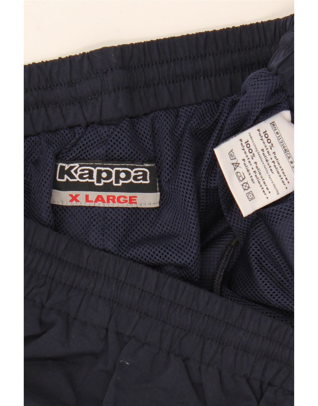 KAPPA Træningsdragt bukser til mænd XL marineblå polyester
