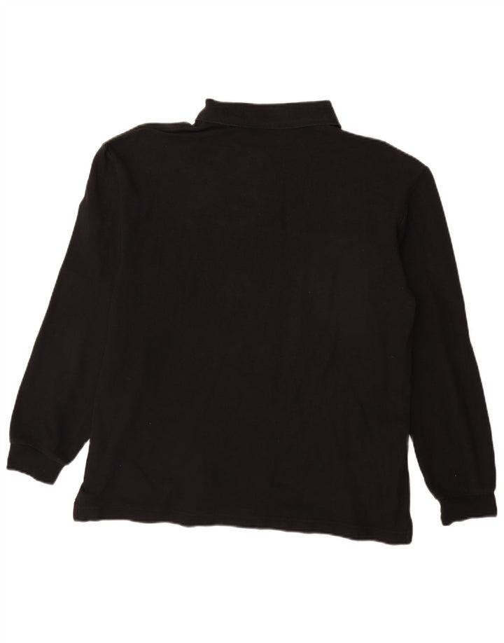 Fila Langærmet Polo Shirt til mænd IT 50 Medium Sort Bomuld