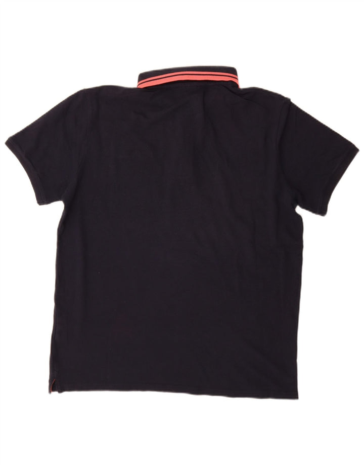 Champion herre poloshirt Stor marineblå bomuld