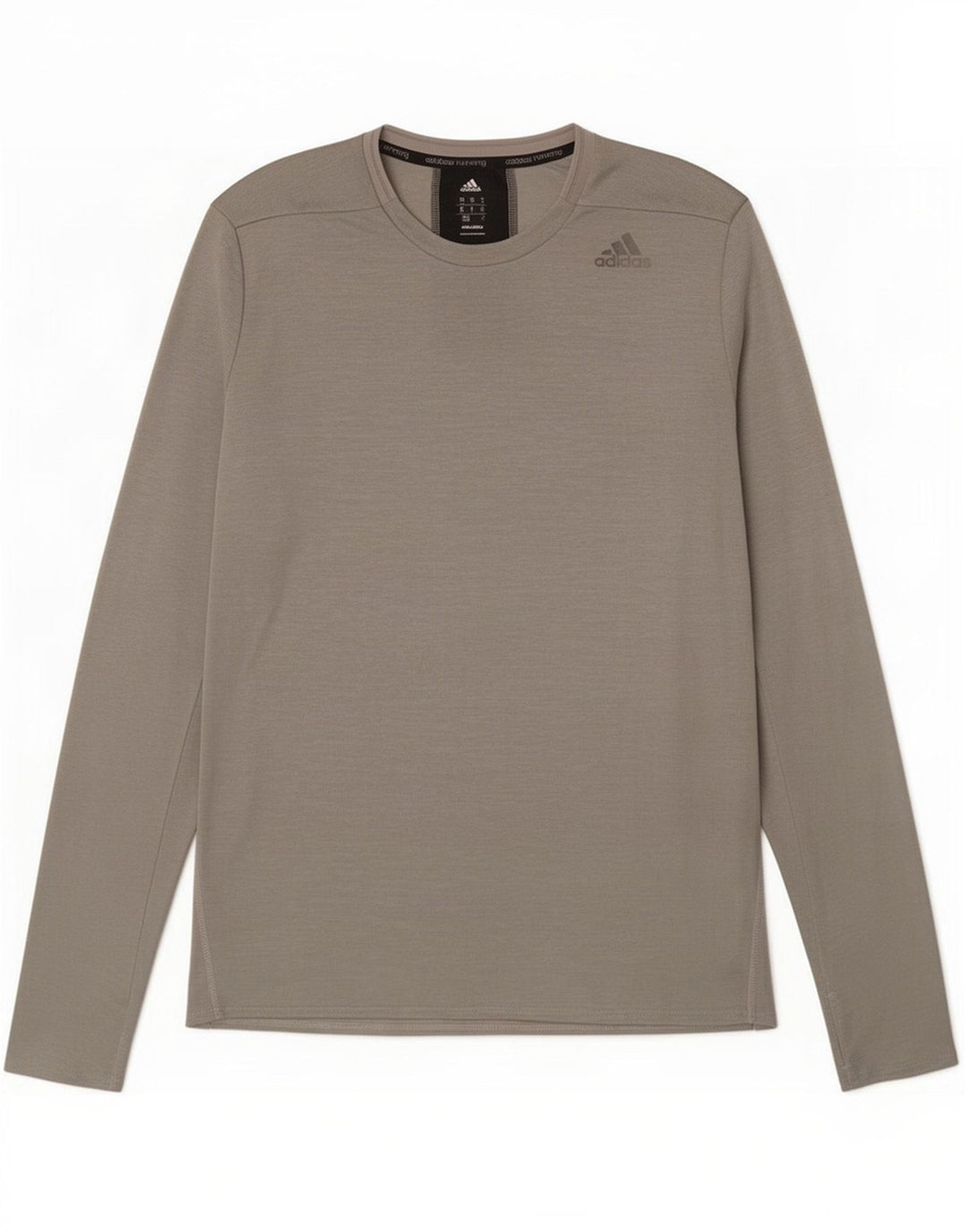Adidas Herre Supernova Top Langærmet Medium Grey Flecked