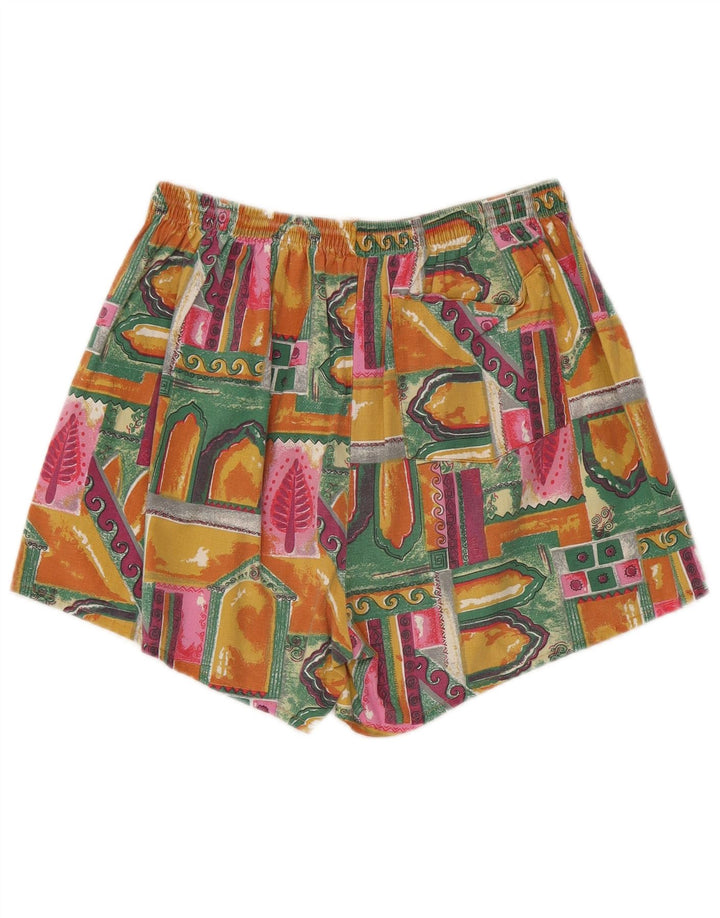 Vintage badeshorts til mænd Medium Flerfarvet Patchwork Bomuld