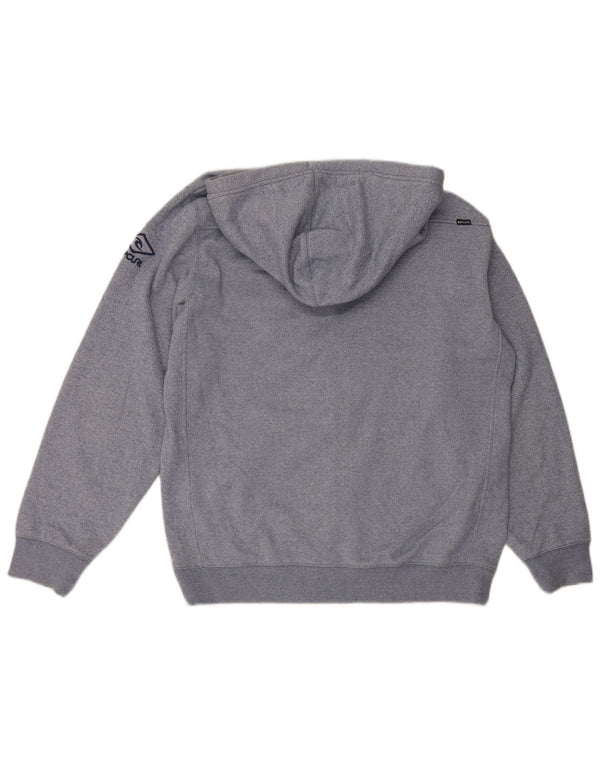 Rip Curl Herre hættetrøje med lynlås Stor blå bomuld