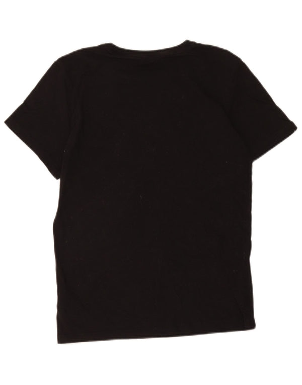 Calvin Klein Boys Grafisk T-Shirt Top 12-13 år Sort Bomuld