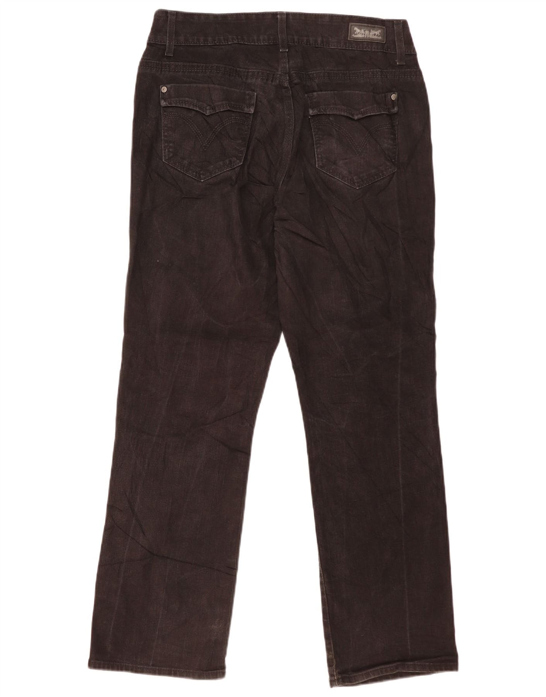 Levi's Lige Jeans til kvinder US 14 Large W32 L30 Sort