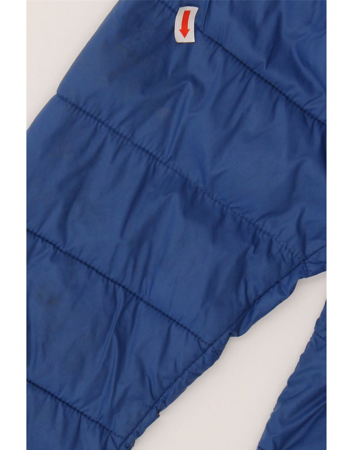 BARBOUR Boys Hooded Padded Jacket 11-12 Years Large  Blue