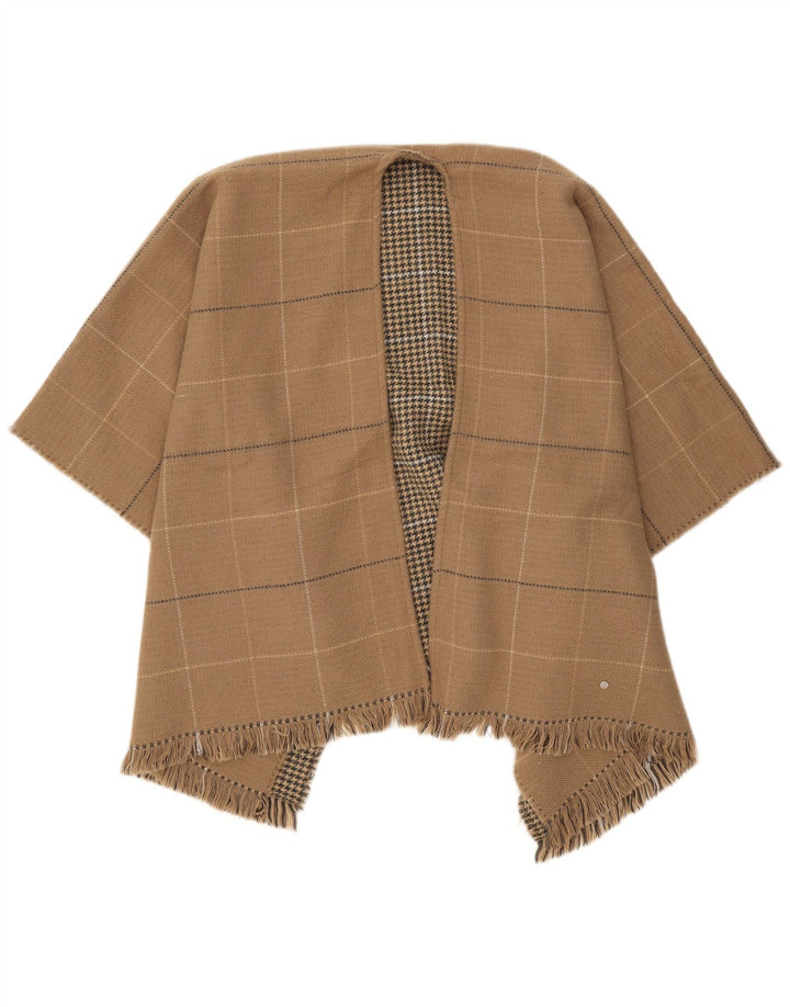 Only Womens Vendbar Cape Coat One Size Beige Ternet