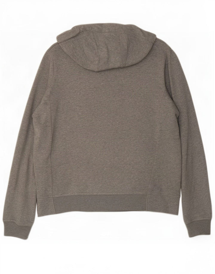 Nike hættetrøje med lynlås til mænd Medium Grey Flecked Bomuld