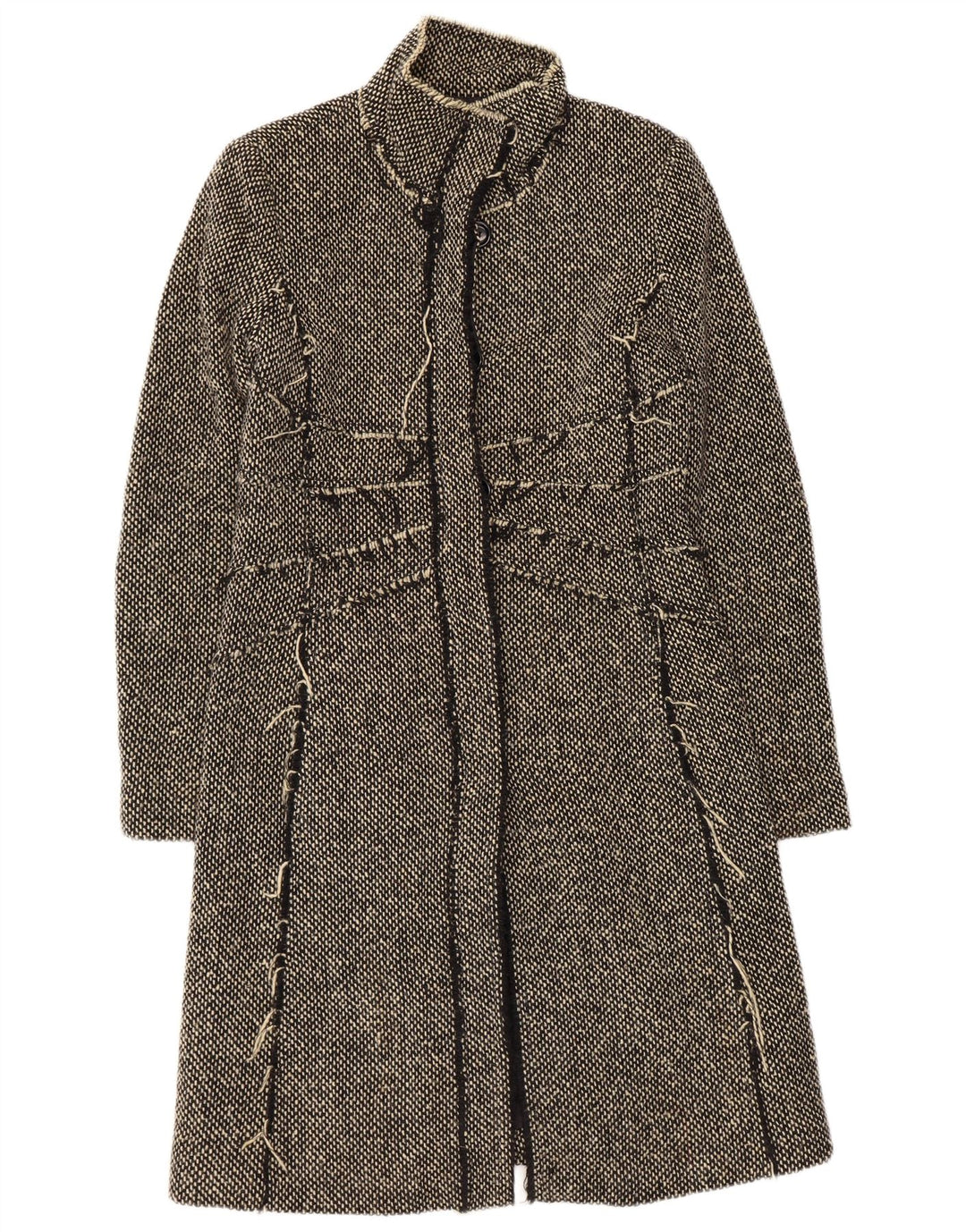 MAX & CO. Overfrakke til kvinder UK 8 Lille sort polyester