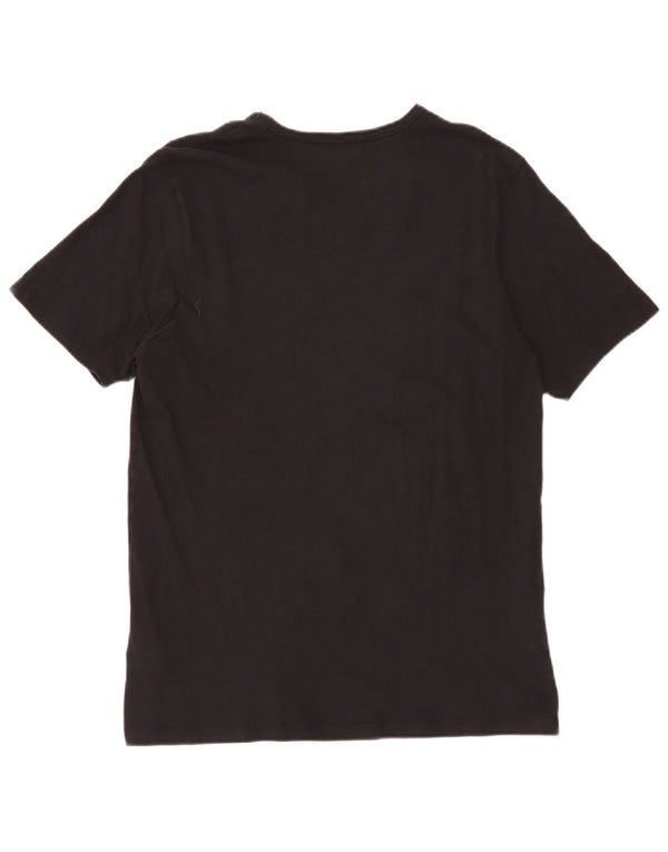 Hugo Boss Herre T-Shirt Top XL Sort Elastan