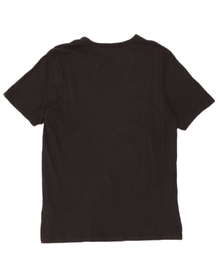 Hugo Boss Herre T-Shirt Top XL Sort Elastan
