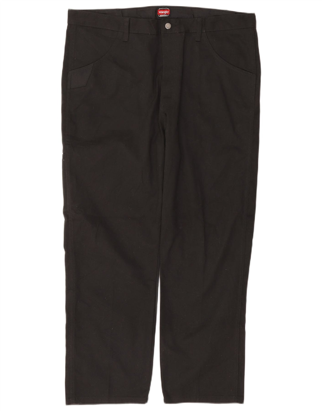 WRANGLER Straight Cargo bukser til mænd W40 L30 Sort bomuld