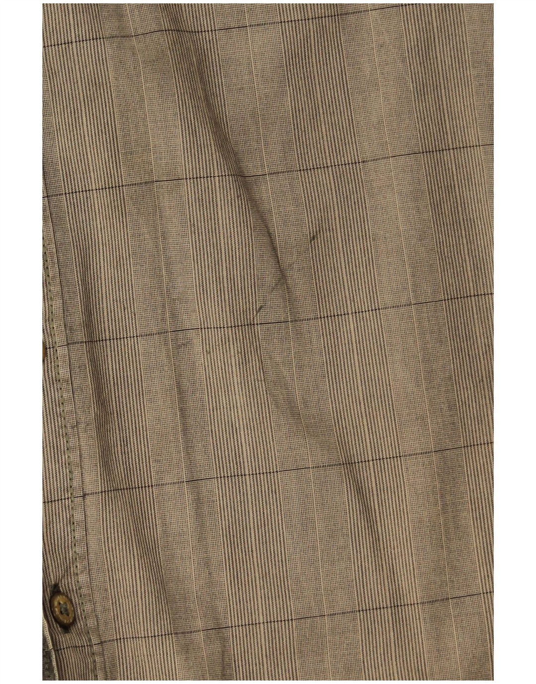CAMEL ACTIVE Herre Regular Fit skjorte XL Khaki ternet bomuld