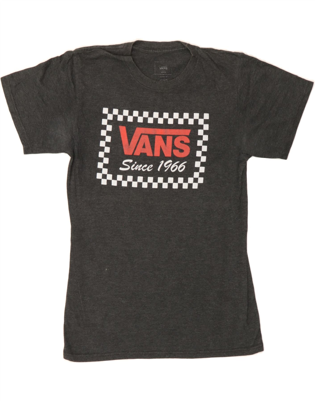 VANS Mens Classic Fit Graphic T-Shirt Top Medium Grey Cotton Vintage Vans and Second-Hand Vans from Messina Hembry 
