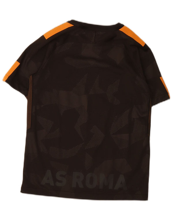 Nike Boys As Roma Grafisk T-Shirt Top 10-11 år Medium Brun Geometrisk