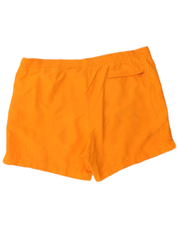 Calvin Klein Herre grafiske svømmeshorts XL orange polyester