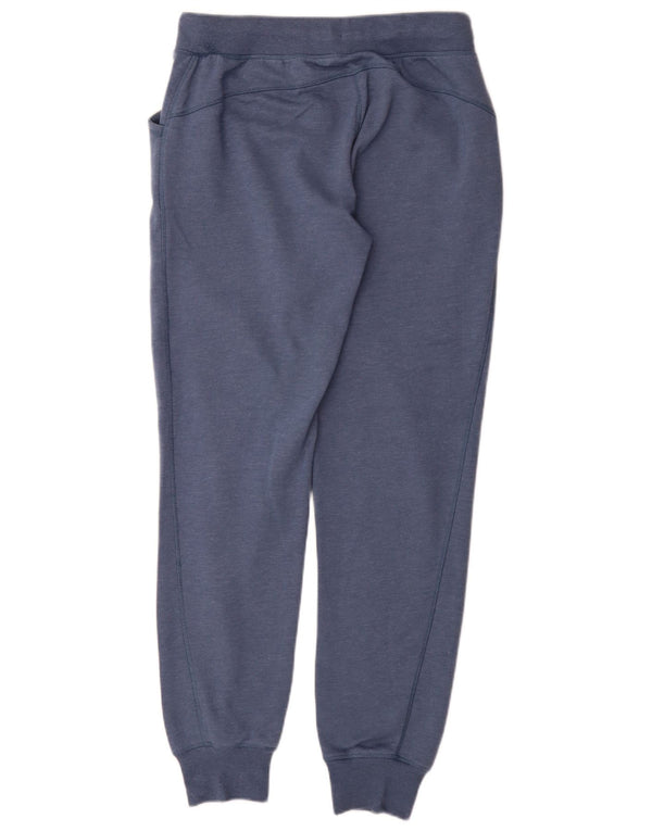 Asics Dame træningsdragt Bukser Joggers UK 16 Large Blue Cotton