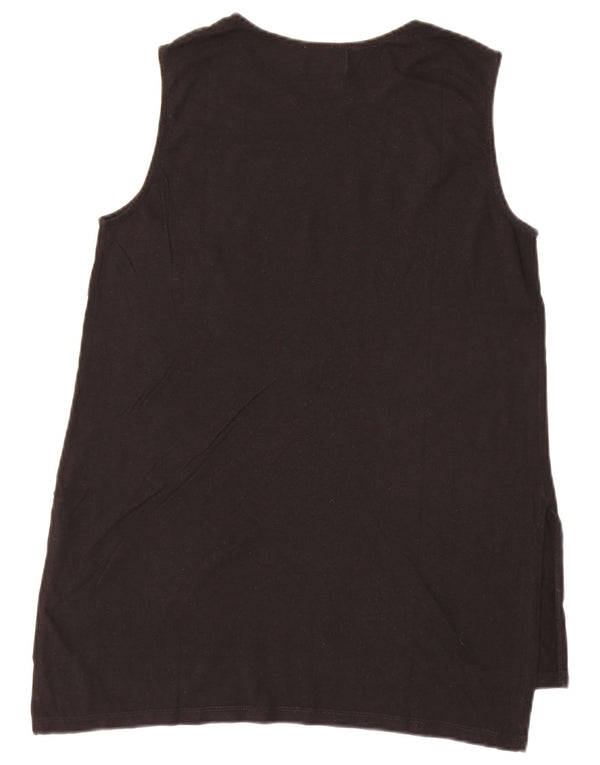 Converse Dame Chuck Taylor Grafisk Vest Top UK 12 Medium Sort