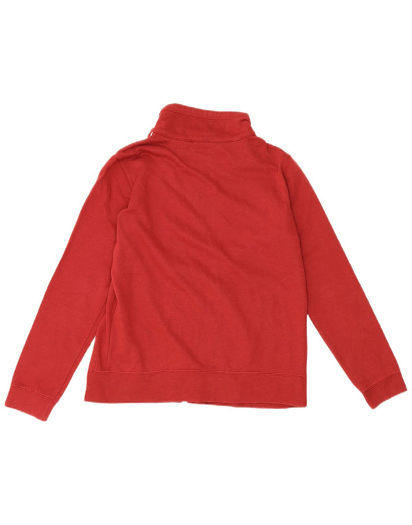 Champion Womens træningsdragt Topjakke UK 10 Small Red Cotton Sports