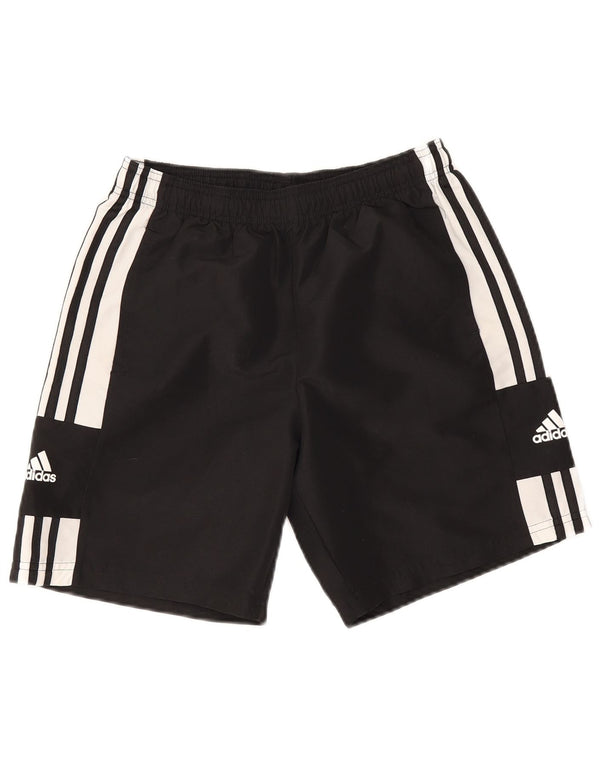 Adidas Boys Aeroready Graphic Sports Shorts 15-16 år Sort polyester