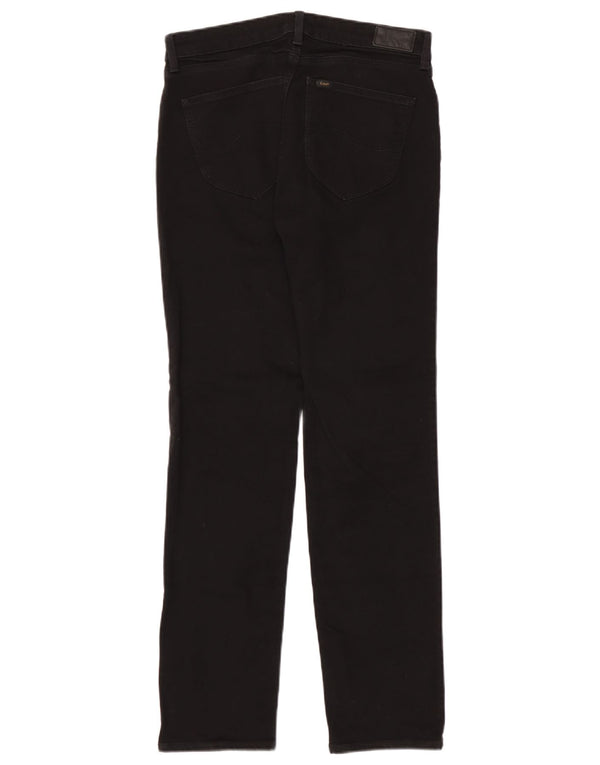 Lee Dame Marion Straight Jeans W31 L33 Sort Bomuld