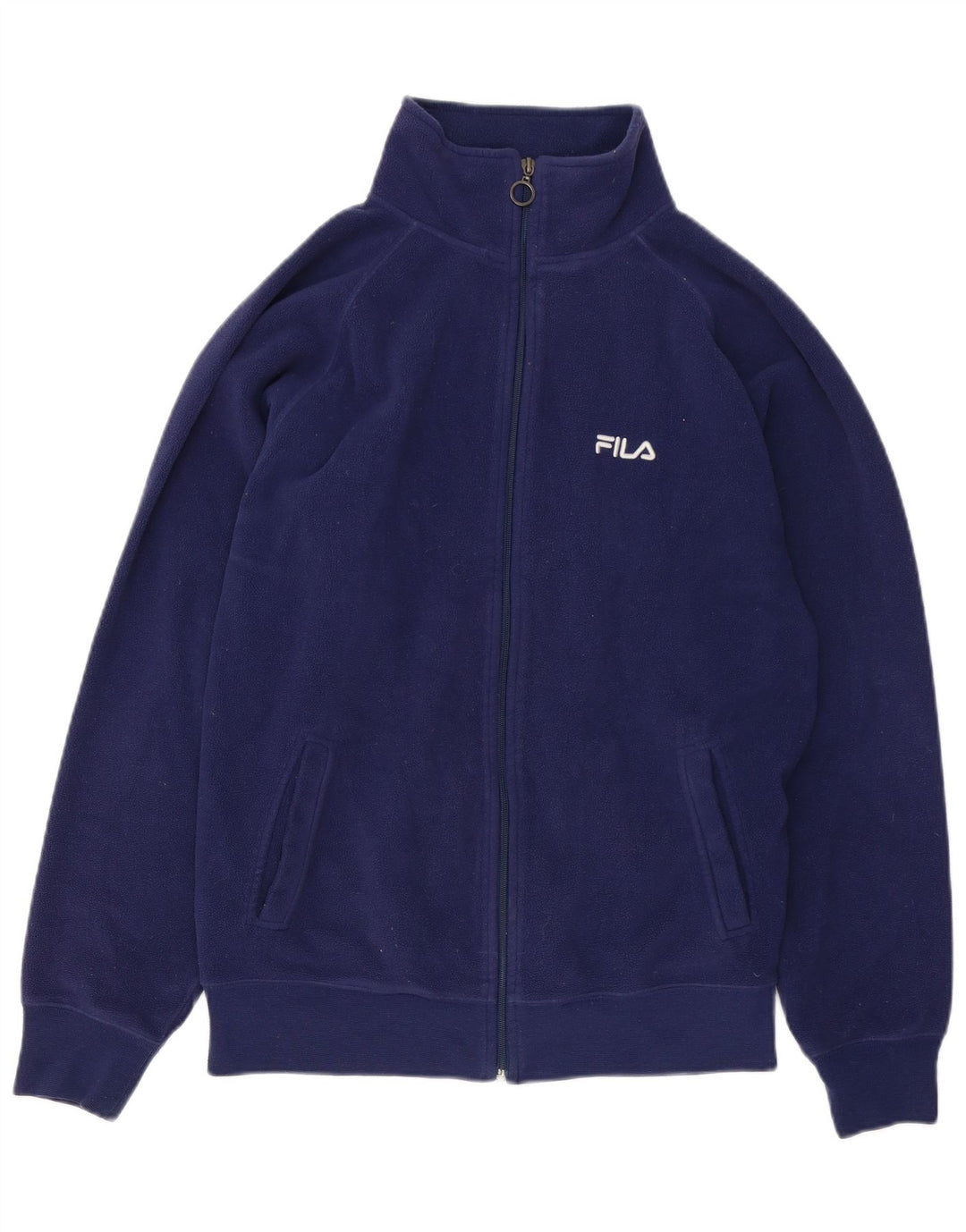 FILA Fleecejakke til mænd UK 36 Lille marineblå polyester