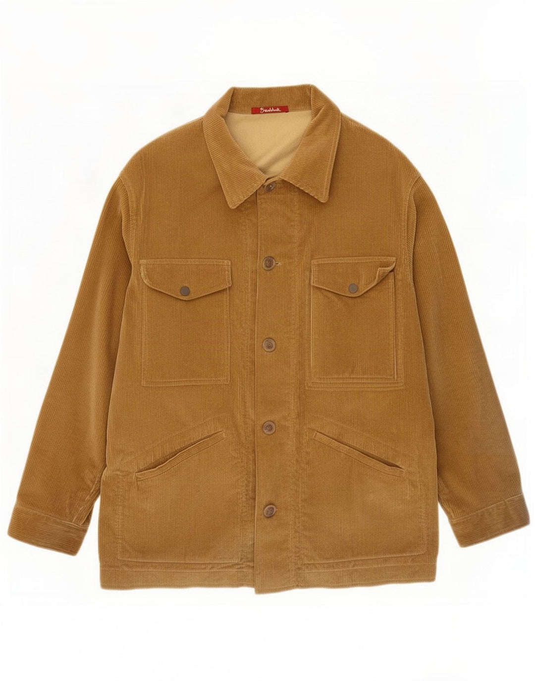 Braddock Herre Corduroy Jacket UK 38 Medium Beige Bomuld