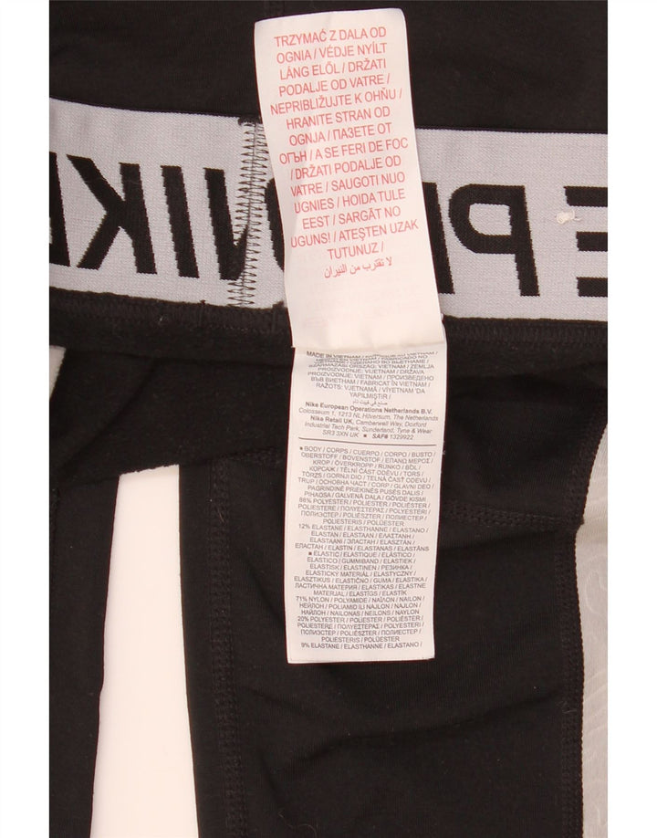 Nike Boys Grafiske Leggings 8-9 år Sort Colourblock Polyester