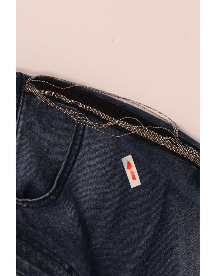 Benetton Dame Skinny Jeans W27 L27 Blå