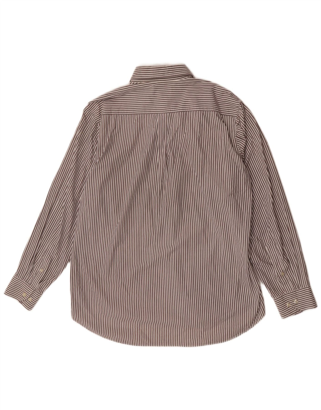 Fila herreskjorte XL brun nålestribet bomuld