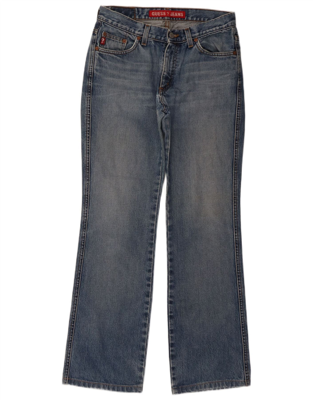 Guess Dame Bootcut Jeans W28 L30 Blå Bomuld