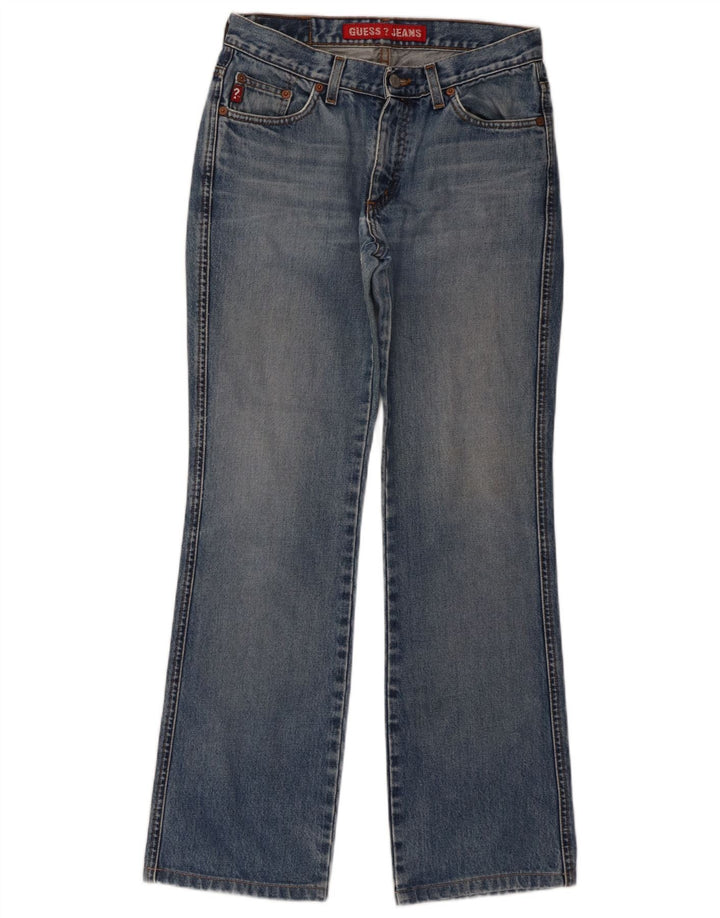 Guess Dame Bootcut Jeans W28 L30 Blå Bomuld