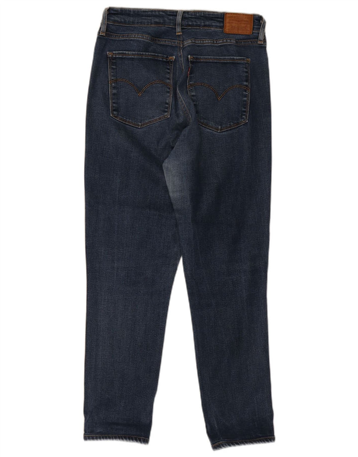 Levi's Kvinders højtaljede cropped jeans W28 L25 Blå