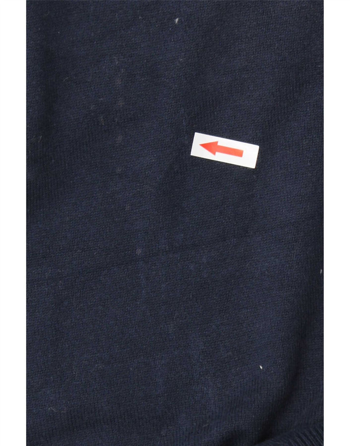 Marks & Spencer Herre sweater med rund hals, medium marineblå bomuld