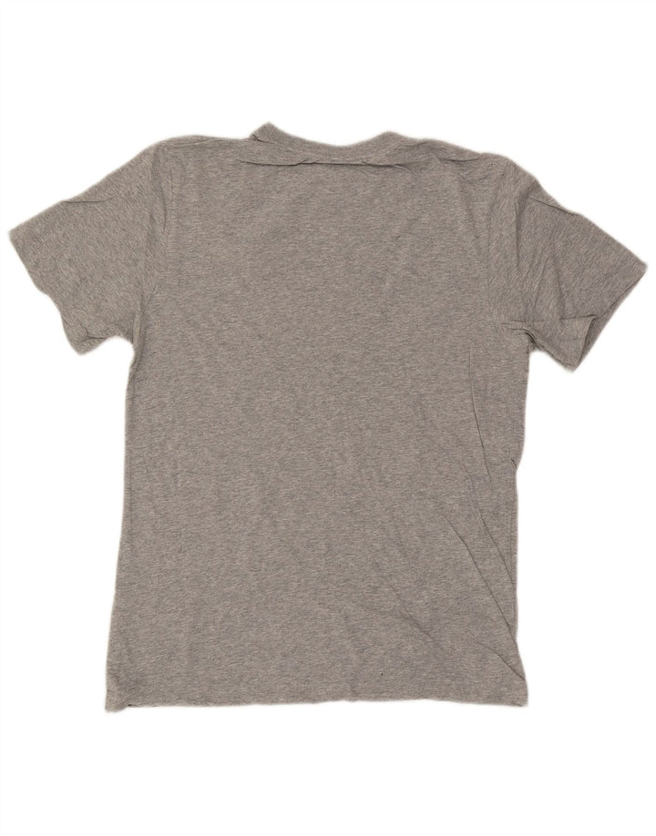 Nike Mens T-Shirt Top Small Grey Flecked Cotton