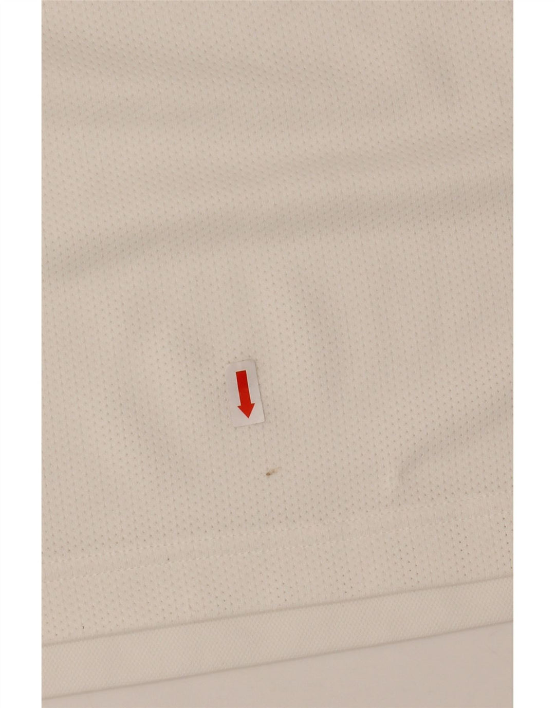 NIKE Poloskjorte til mænd UK 42/44 Stor hvid Colourblock Polyester