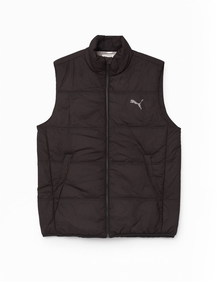 Puma Herre grafisk polstret Gilet UK 42 XL sort polyester