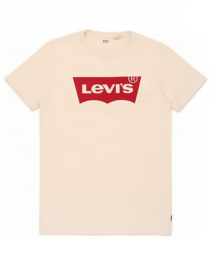 Levi's Herre grafisk T-shirt top lille hvid