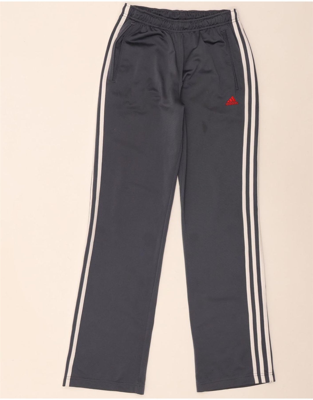 Adidas Træningsdragtsbukser til drenge 15-16 år Grå polyester