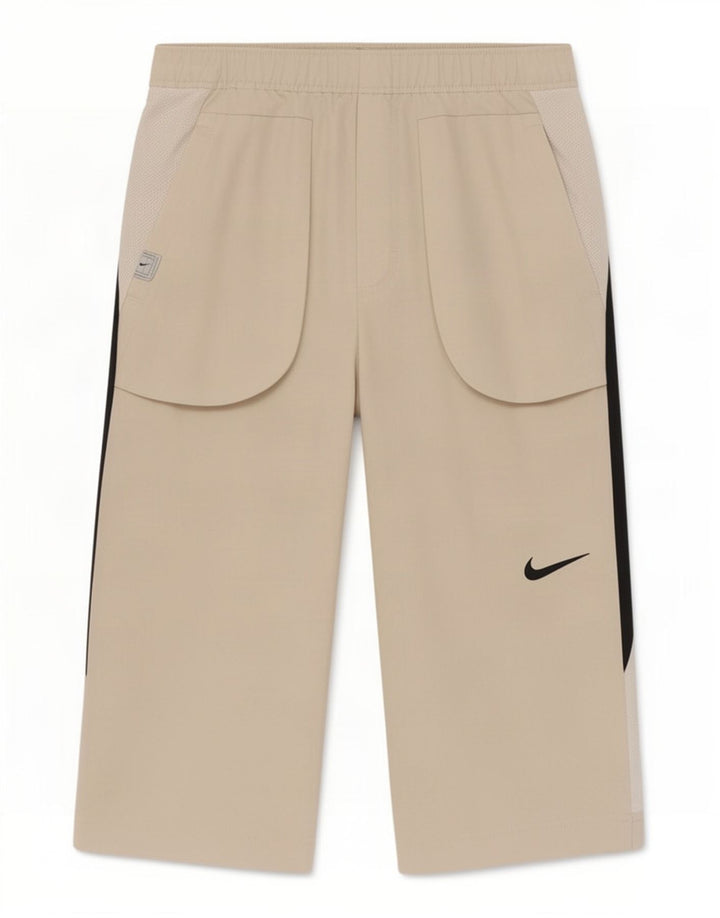 Nike Boys Bermuda Sportshorts 10-11 år Beige Colourblock Polyester