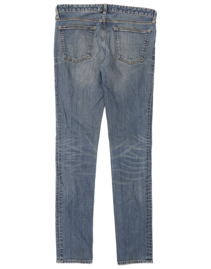 Gap Dame Skinny Jeans US 6 Medium W30 L33 Blå Bomuld