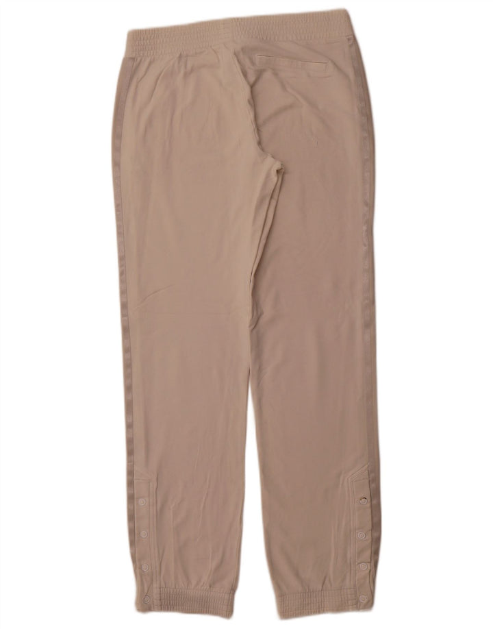 Adidas Dame træningsdragt Bukser Joggers UK 12 Medium Beige Bomuld