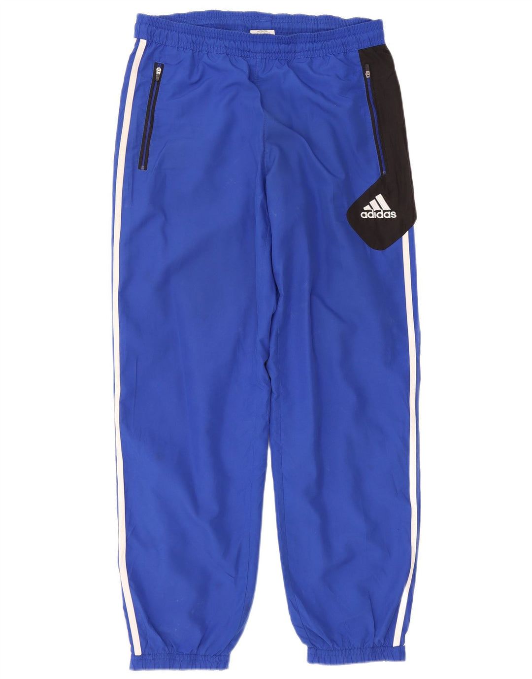 ADIDAS Træningsdragt til mænd Joggers UK 40/42 Medium Blue Colourblock