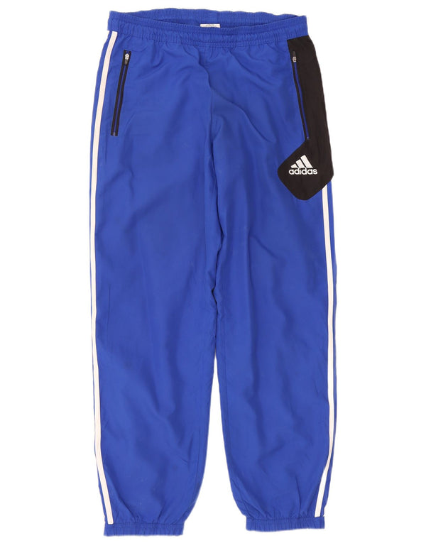 ADIDAS Træningsdragt til mænd Joggers UK 40/42 Medium Blue Colourblock
