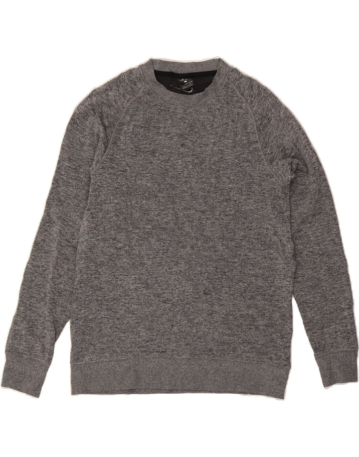 NIKE Mens Dri Fit Sweatshirt Jumper Small Grey Polyester Vintage Nike and Second-Hand Nike from Messina Hembry 