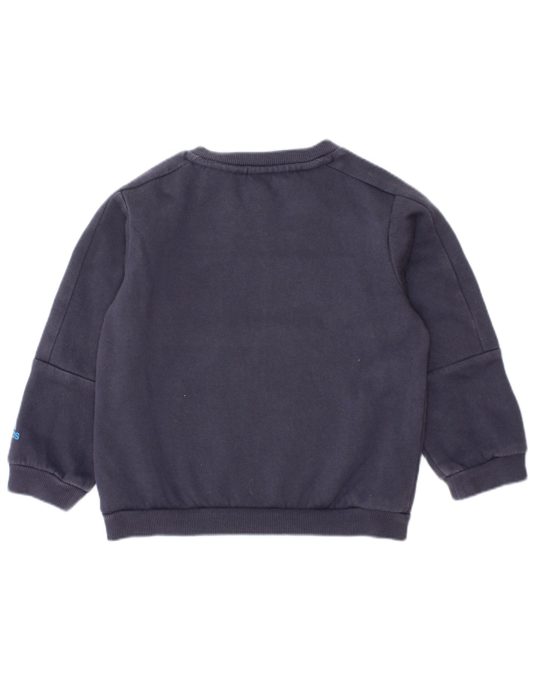ADIDAS Baby Boys Grafisk hel træningsdragt 12-18 måneder Navy Blue Colourblock